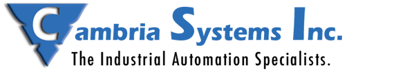 Cambria Systems, Inc., The Industrial Automation Specialists. -their logo